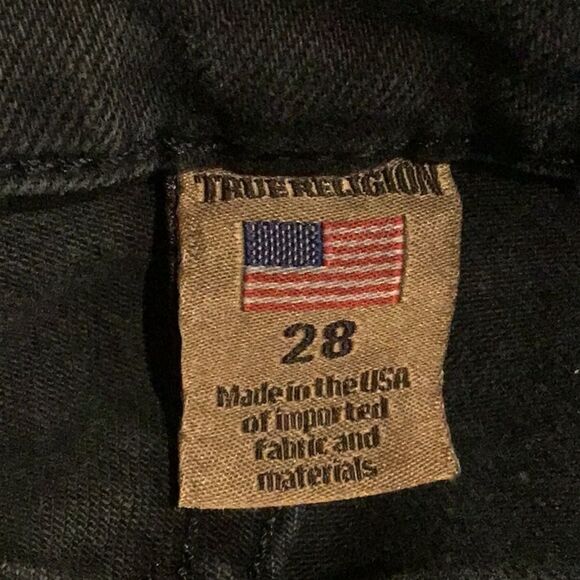 True Religion HALLE Medium Wash Denim Mid Rise Skinny Jeans - Picture 15 of 16